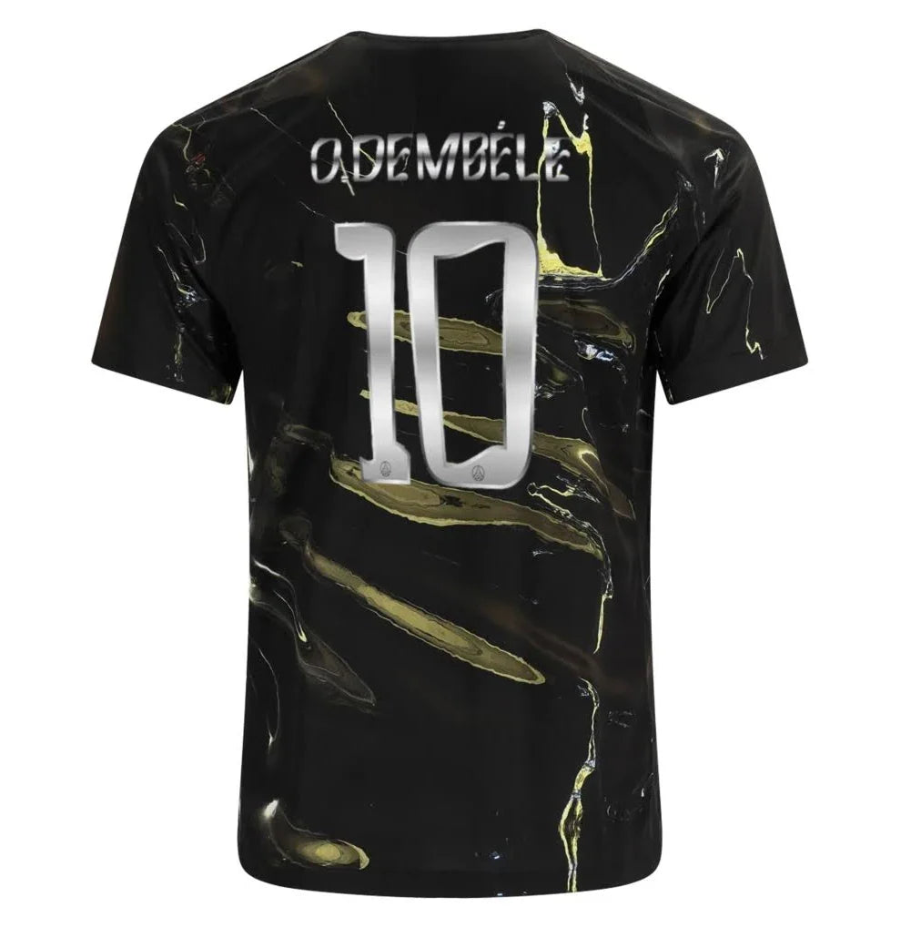25/26 PARIS SAINT-GERMAIN x JORDAN NIGHT EDITION DEMBELE 10 JERSEY product image 1, provided for visual reference and