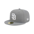 New Era San Diego Padres 59FIFTY Fitted Hat - Stone product image 1, provided for visual reference and product detail review
