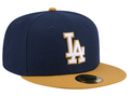 New Era Kids Los Angeles Dodgers 59Fifty Fitted Hat- Royal/Bronze product image 1, provided for visual reference and product