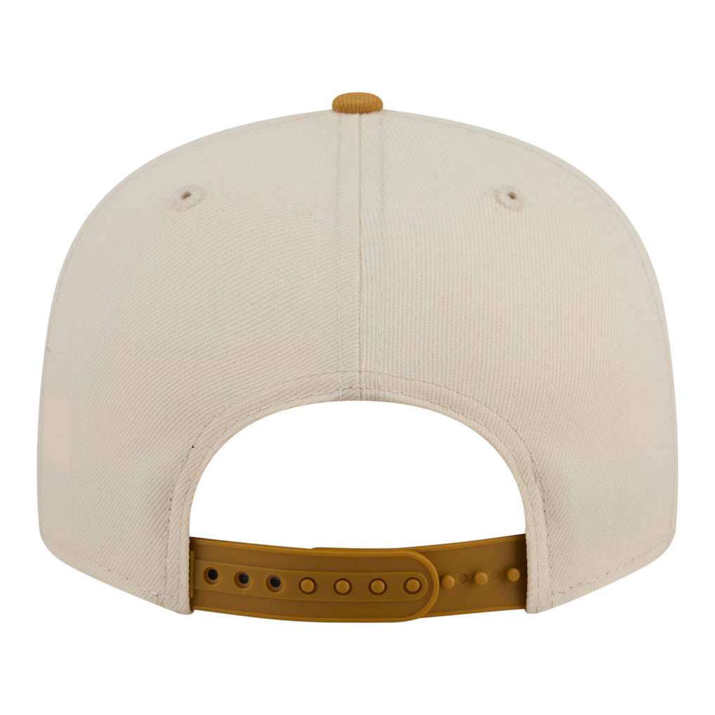 New Era Los Angeles Lakers Two-Tone Color Pack 9FIFTY Snapback Hat - Cream/Tan product image 4, provided for visual