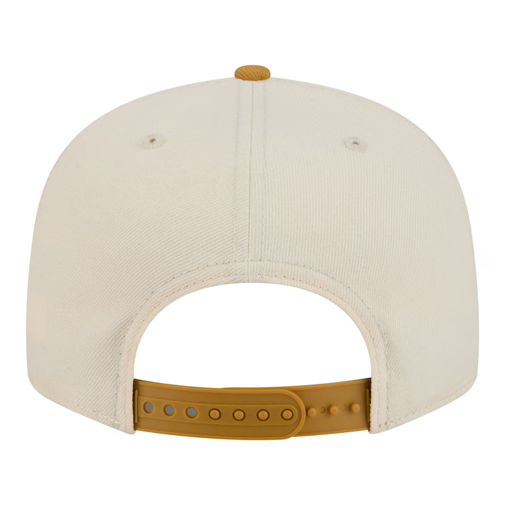 New Era Sacramento Kings Two-Tone Color Pack 9FIFTY Snapback Hat - Cream/Tan product image 4, provided for visual reference