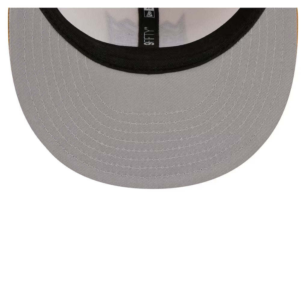 New Era Sacramento Kings Two-Tone Color Pack 9FIFTY Snapback Hat - Cream/Tan product image 5, provided for visual reference