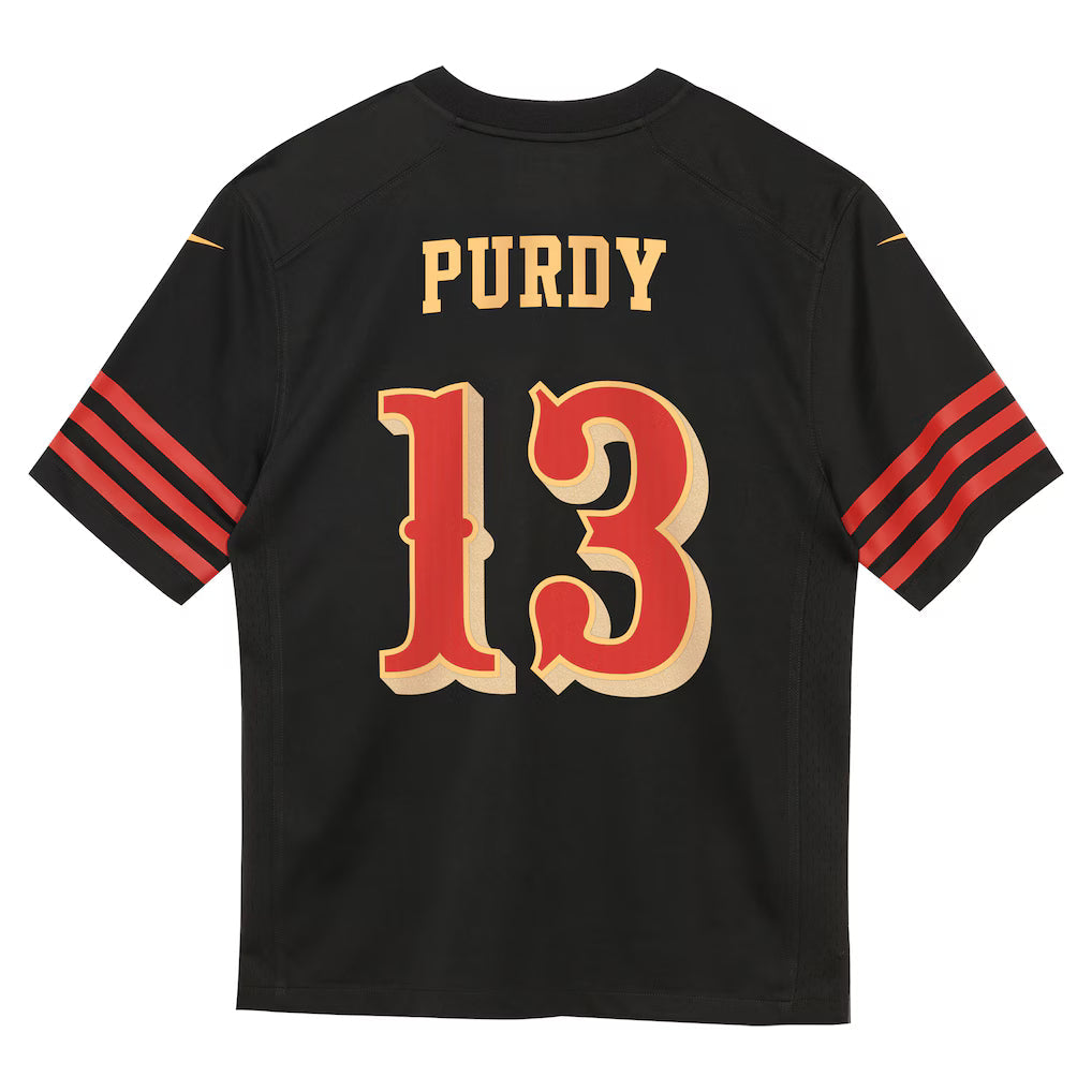 Nike Toddler Brock Purdy San Francisco 49ers Rivalry Jersey product image 2, provided for visual reference and product