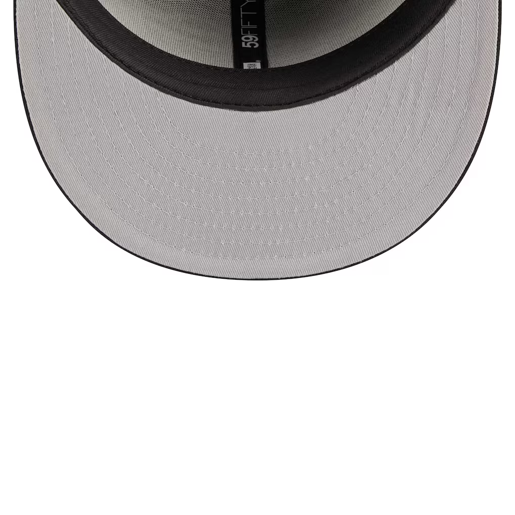 New Era Kansas City Chiefs LIV Super Bowl Side Patch 59FIFTY Fitted Black & White Hat product image 4, provided for visual