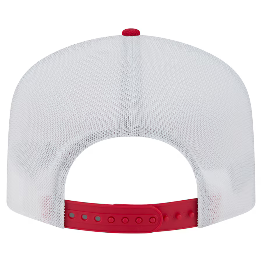 New Era San Francisco 49ers EMB Patch 19TWENTY Adjustable Hat-Red product image 4, provided for visual reference and product
