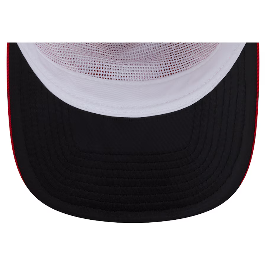 New Era San Francisco 49ers EMB Patch 19TWENTY Adjustable Hat-Red product image 5, provided for visual reference and product