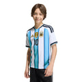 2026 adidas ARGENTINA YOUTH WORLD CUP MESSI HOME JERSEY product image 1, provided for visual reference and product detail