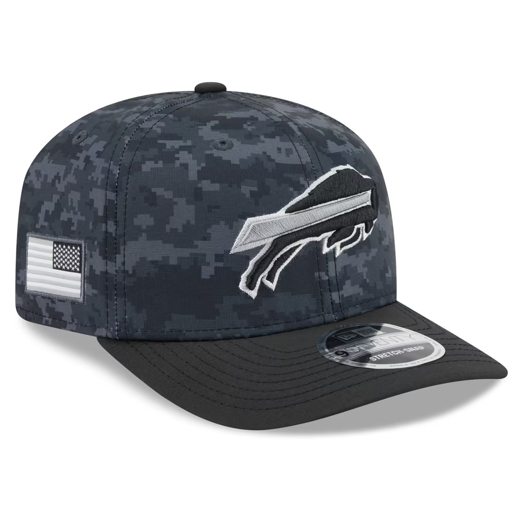 New Era Buffalo Bills 2026 Salute to Service 9SEVENTY Stretch-Snap Hat product image 1, provided for visual reference and