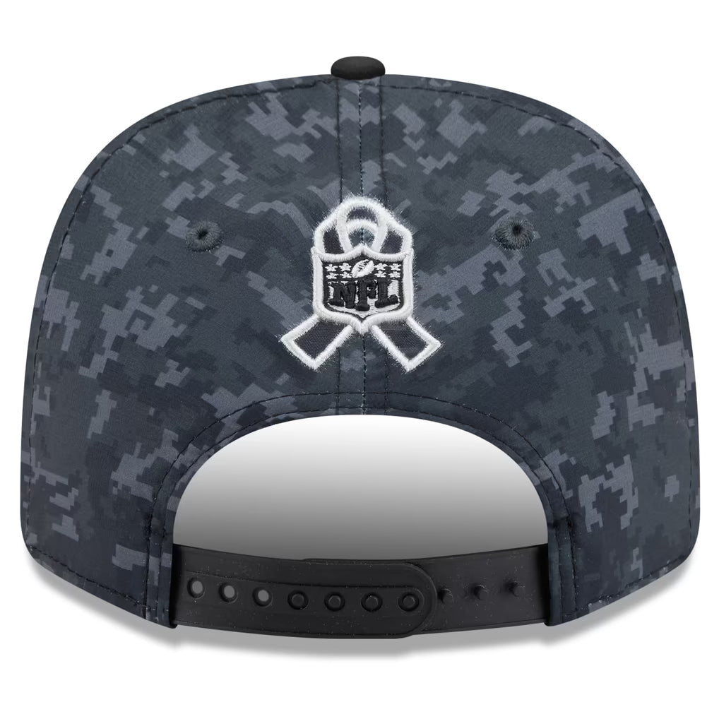 New Era Seattle Seahawks 2026 Salute to Service 9SEVENTY Stretch-Snap Hat product image 4, provided for visual reference and